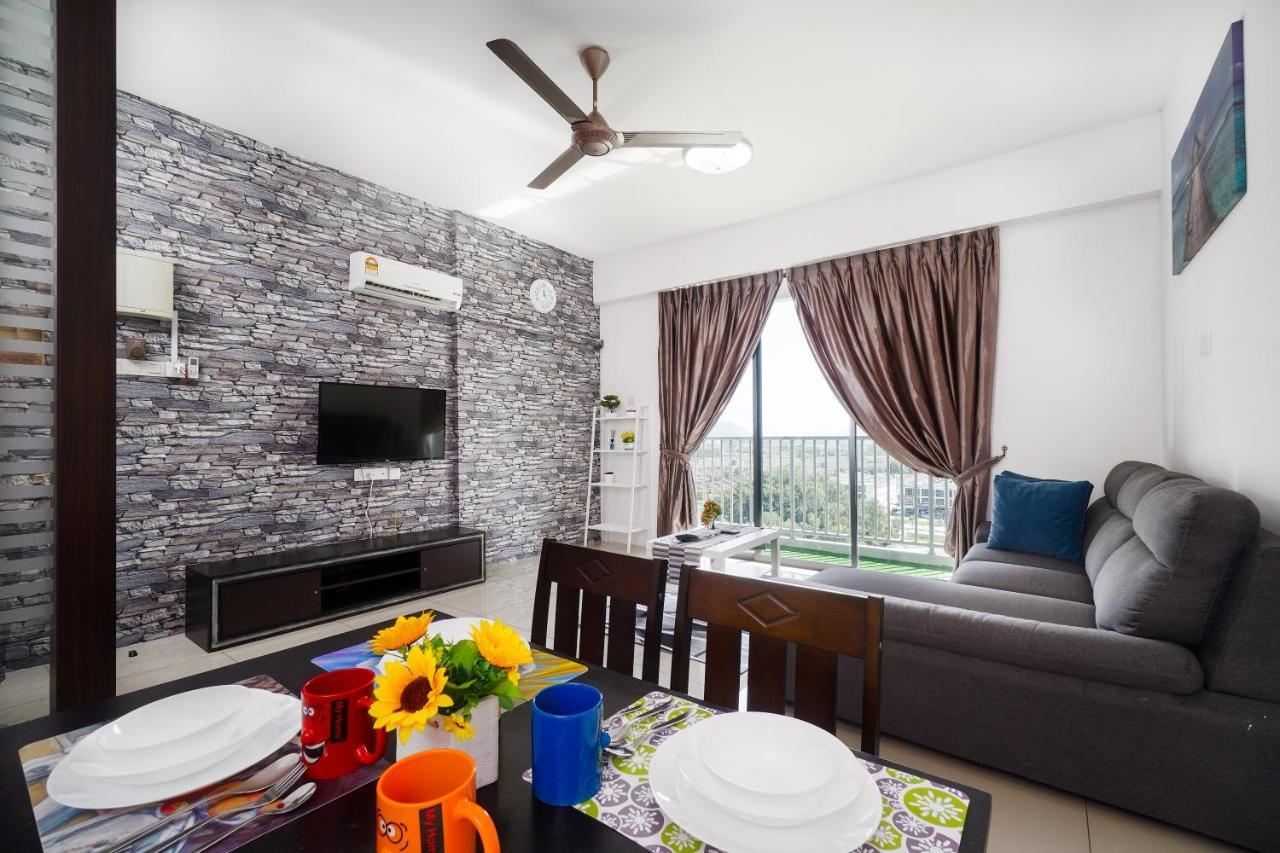 MyHome Meru Ipoh 3BR 7 PAX Bagian luar foto